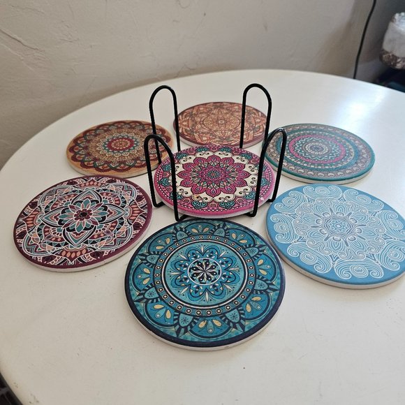 tiled Other - Tile coasters set